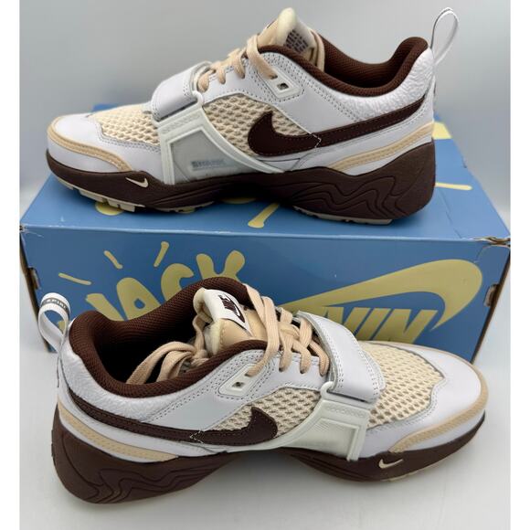 Nike Zoom Field Jaxx x Travis Scott 'Light Chocolate' HQ3073-100 Sz 7.5 #422 - Picture 3 of 8